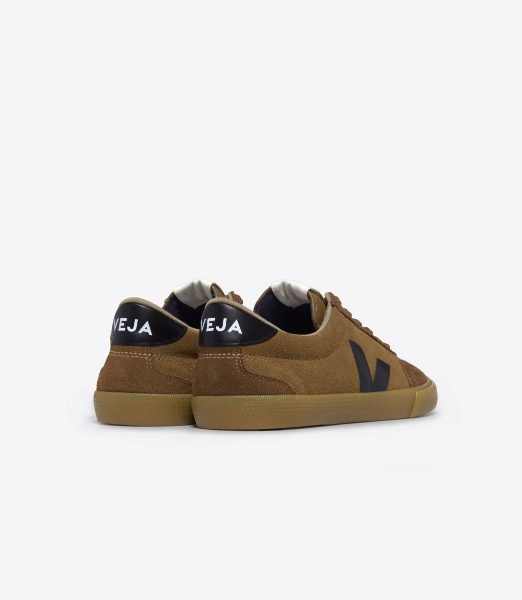 Zapatillas Veja Volley Suede Camel Hombre - Image 3